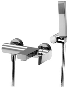 Paffoni Tango TA023CR bateria wannowa ścienna jednouchwytowa chrom