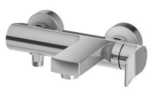 Paffoni Tilt TI022CR bateria wannowa ścienna jednouchwytowa chrom
