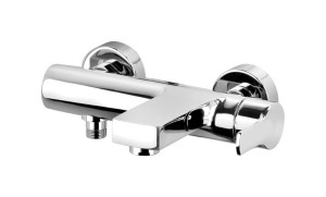 Paffoni West WS022CR bateria wannowa ścienna jednouchwytowa chrom