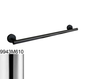 Palazzani 9943M610 wieszak na ręczniki pojedynczy 60 cm chrom