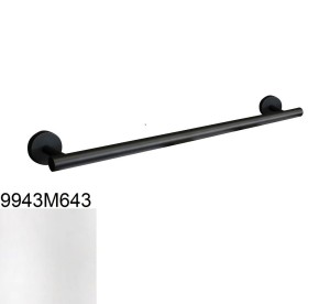 Palazzani 9943M643 wieszak na ręczniki pojedynczy 60 cm biały