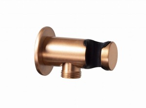 Palazzani COLOR Copper 9910N273 złącze ścienne z uchwytem miedziane
