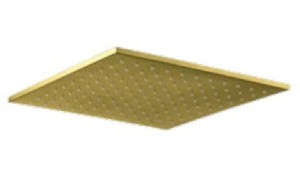 Palazzani COLOR Gold 9926A953 deszczownica kwadratowa 30x30 cm złota