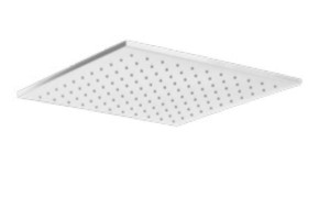 Palazzani COLOR White Mat 99263643 deszczownica kwadratowa 20x20 cm biała