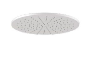 Palazzani COLOR White Mat 9926A743 deszczownica okrągła ø 30 cm biała