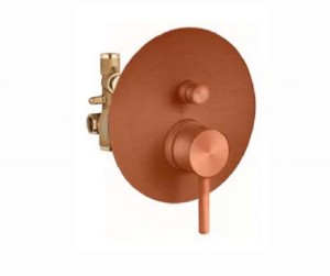 Palazzani DIGIT COLOR Copper 12117573 + 99571699 bateria podtynkowa miedziana