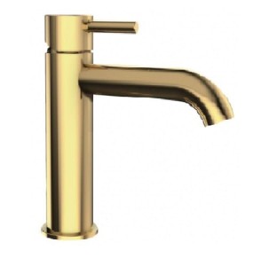 Palazzani DIGIT COLOR Gold 02304553 bateria umywalkowa stojąca jednouchwytowa złota