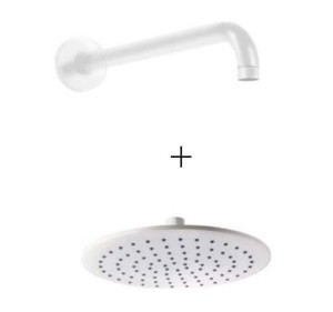 Palazzani DIGIT COLOR White Mat zestaw prysznicowy z termostatem biały