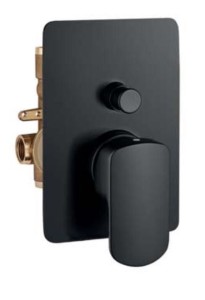 Palazzani MIS COLOR Black Mat 56119938 + 99571699 bateria podtynkowa czarna