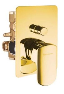 Palazzani MIS COLOR Gold 56119953 + 99571699 bateria podtynkowa złota