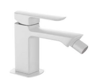 Palazzani MIS COLOR White Mat 56401143 bateria bidetowa stojąca jednouchwytowa biała