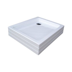 Ravak Aneta PU brodzik 75x90x18,5 A003701120 prysznicowy biały