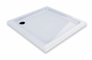 Ravak Angela Basic LA brodzik 80x80x16 GPX2240133 prysznicowy biały