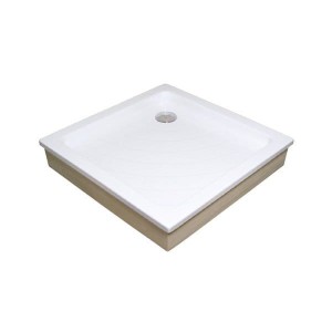 Ravak Angela EX brodzik 90x90x18,5 A007701320 prysznicowy biały