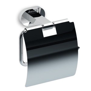 Ravak Chrome CR 400.00 X07P191 uchwyt na papier z klapką chrom