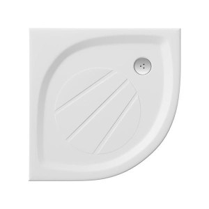 Ravak Elipso Pro brodzik 80x80x3 XA234401010 prysznicowy biały