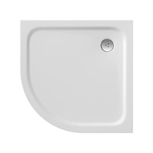 Ravak Elipso Pro Chrome brodzik 80x80x3 XA244401010 prysznicowy biały