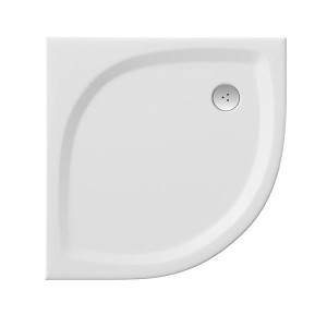 Ravak Elipso Pro Flat brodzik 90x90x3 XA237711010 prysznicowy biały