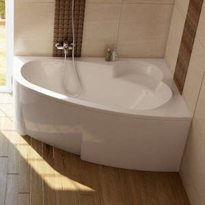 Ravak Panel Asymmetric 160 R CZ47100000 do obudowy wanny biały