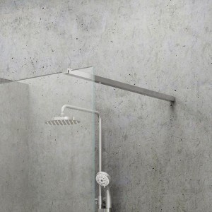 Ravak Walk-In zestaw wsporników i uchwytów W SET-80 Wall/Corner do kabiny prysznicowej GWD01000A093 chrom