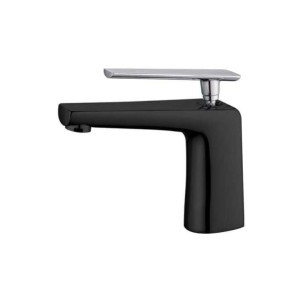 StoneArt bateria umywalkowa Brez 924218 czarny mat