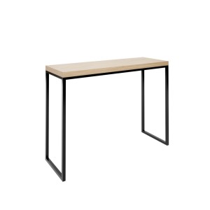 Baltica Design LAILA II konsola łazienkowa 95 cm czarny/dąb