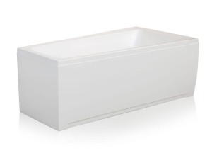 Excellent Ava Side OBEX.AVP.15WH Obudowa Izi System do wanny  prawa 150x54 biała
