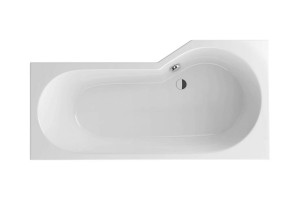 Excellent Be Spot WAEX.BSL16WH Wanna narożna do zabudowy 160x80 lewa biała