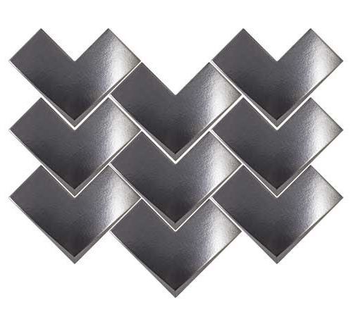 Płytki dekoracyjne antracyte Wow Boho Elle Steel 20x20 101176