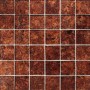 Mozaika szkłana brąz Dell Arte Brillant Ginger 30x30x8 100397