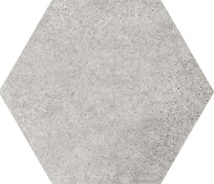 Gres heksagonalny szary beton mat Equipe Hexatile Cement Grey 17.5X20