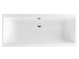 Excellent Pryzmat Slim WAEX.PRY18WHS Wanna do zabudowy 180x80 biała