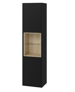 Excellent Tuto MLEX.0201.400.BKBL słupek wiszący 160x40 czarny/dąb