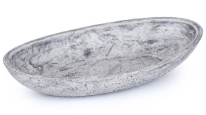 SVIS DESIGN Miska betonowa ORION BASIC FUZZY szara