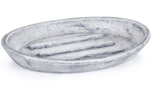 SVIS DESIGN Mydelniczka betonowa 15 cm ORION BASIC FUZZY szara