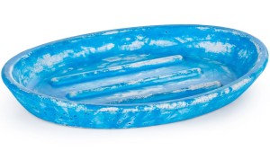SVIS DESIGN Mydelniczka betonowa 15 cm ORION BASIC HURRICANE niebieska