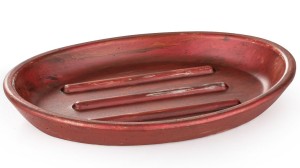 SVIS DESIGN Mydelniczka betonowa 15 cm ORION BASIC SMOKED METAL czarno - miedziana
