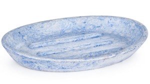 SVIS DESIGN Mydelniczka betonowa 15 cm ORION BASIC VINTAGE niebieska