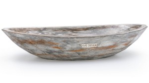SVIS DESIGN Umywalka nablatowa betonowa DIAMOND BASIC PAST szary