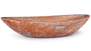SVIS DESIGN Umywalka nablatowa betonowa ORION BASIC AGED METAL miedziana