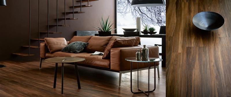 Gres drewnopodobny braz-rudy Marazzi Treverkchic Noce Italiano MH2M 30X120 1853