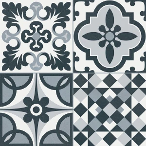 Płytka podłogowa Gayafores Heritage Black 33,15X33,15