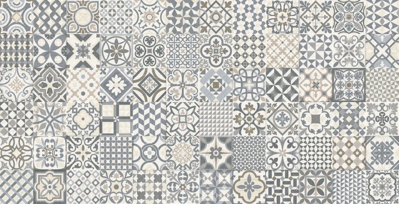 Płytka ścienna Gayafores Heritage Deco Grey 32X62,5