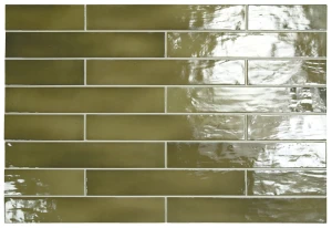 Płytka ścienna Equipe Manacor Basil Green 6,5X40 Eq 26928