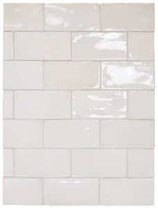 Płytka ścienna Equipe Manacor White 7,5X15 Eq 26909