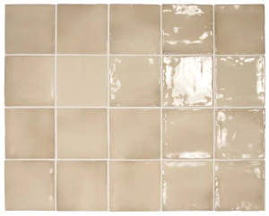 Płytka ścienna Equipe Manacor Beige Argile 10X10 Eq 26913