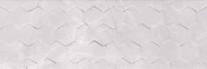 Płytka ścienna Ceramika Końskie Braga White Hexagon 25X75