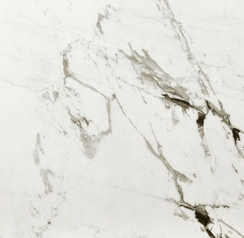 Marmur biały z dość mocnymi czarno-brązowymi żyłami Fioranese Marmorea 2 Breccia MM605LR Breccia White Lev R 60x60 72579