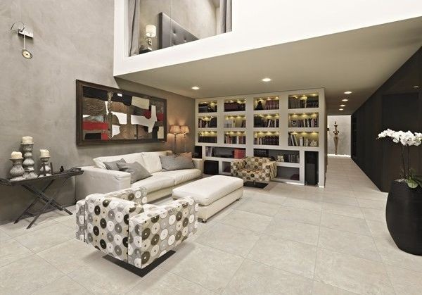 Tuscania Grey Soul Light Rettificato 30,4x61 płytka gresowa imitująca beton 152148