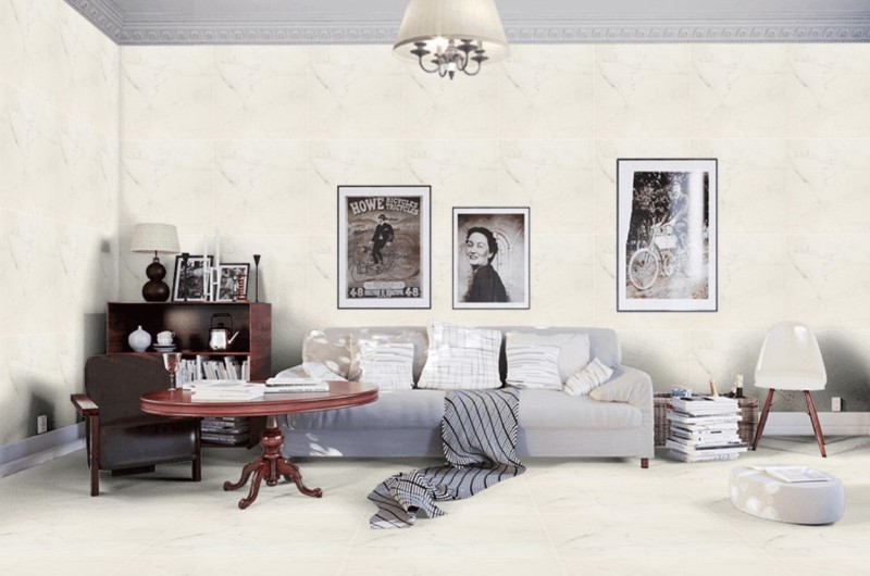 Gres podłogowe marmur Marazzi Allmarble Altissimo 60x120 16383
